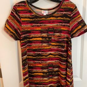 Lularoe red/ orange dress